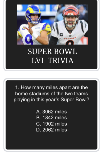 Super Bowl Trivia Questions and Answers